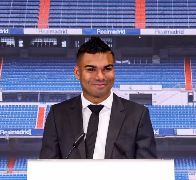 Casemiro es el tercer traspaso más caro de la historia del Real Madrid