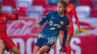 La juvenil Montserrat Saldivar regresó al cuadro titular en la victoria de las Águilas del América
