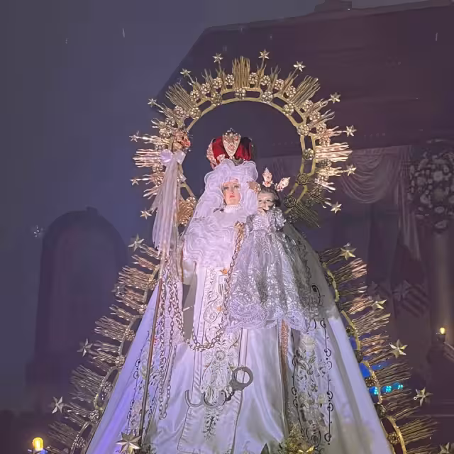 Comenzaron las celebraciones en honor de la Virgen de las Mercedes.
