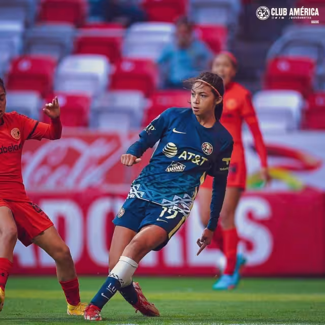 La juvenil Montserrat Saldivar regresó al cuadro titular en la victoria de las Águilas del América