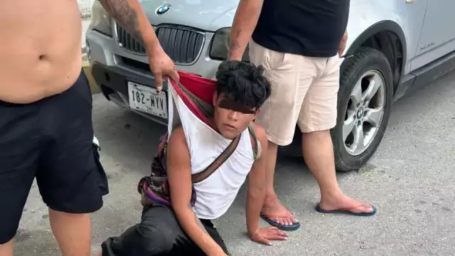 Debido a la tardía respuesta de las autoridades, optaron por actuar y detenerlo