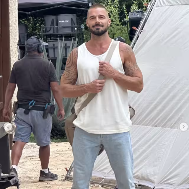 Con un look muy. a lo Maluma, Ricky presumió su visita fugaz en Mérida.