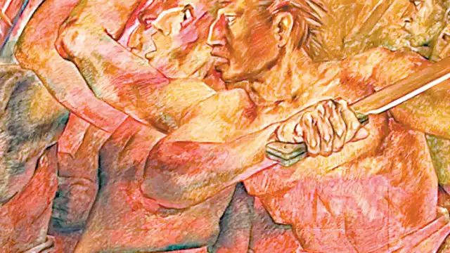 El desconcierto se debía sin duda a su baja estatura, a su nariz chata y a sus labios gruesos.