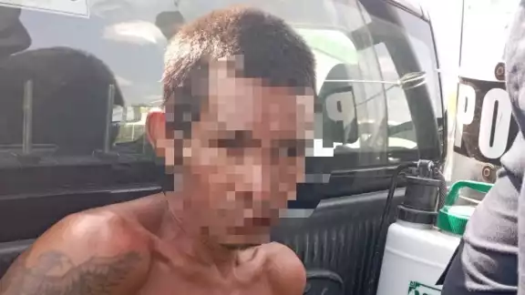 Elementos de la Policía Municipal lo trasladaron al Cuartel Morelos Elementos de la Policía Municipal lo trasladaron al Cuartel Morelos