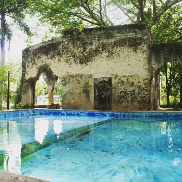 La Hacienda Dzoyaxche se encuentra a menos de una hora de Mérida