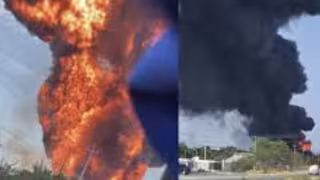 Arde contenedor de diésel en Pesquería, Nuevo León y se vuelve un infierno; hay lesionados y una desaparecida