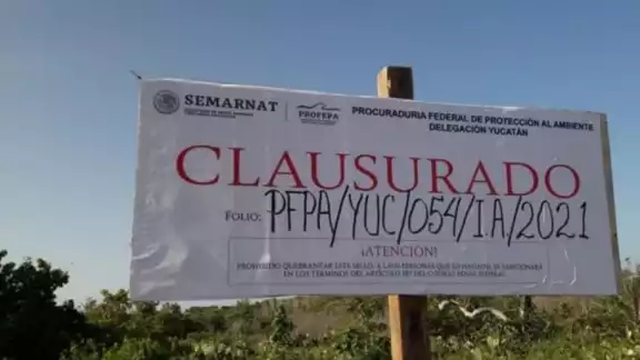 Se pretendía edificar una inmueble en la zona protegida llamada "La Laguna"