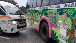 Así terminaron las unidades involucradas