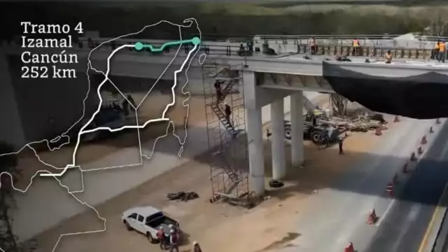 En el Tramo 4  se construyen nuevos pasos vehiculares con un altura de 7.50 metros