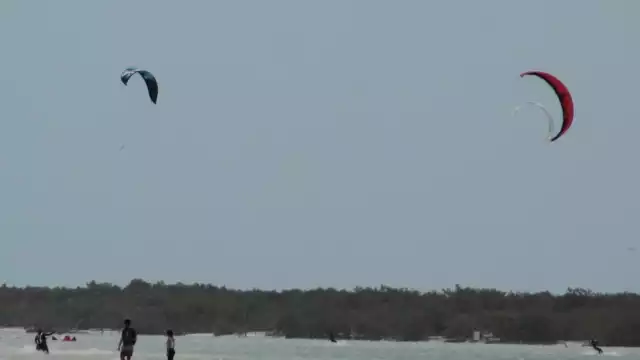 Holbox es un lugar perfecto para practicar kitesurf