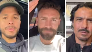 Los futbolistas se expresaron a favor del titular de la SEGOB