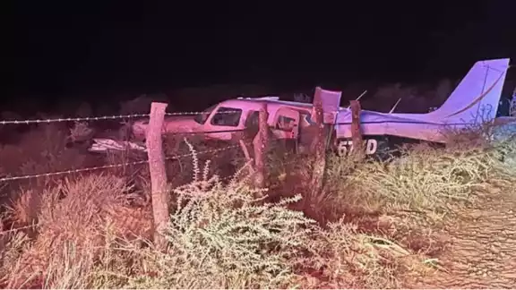 La avioneta con 5 tripulantes salió de McAllen, Texas con destino a Monterrey, Nuevo León La avioneta con 5 tripulantes salió de McAllen, Texas con destino a Monterrey, Nuevo León