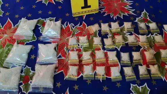El detenido permanece en el Ministerio Público de la Fiscalía Especializada en Delitos de Narcomenudeo