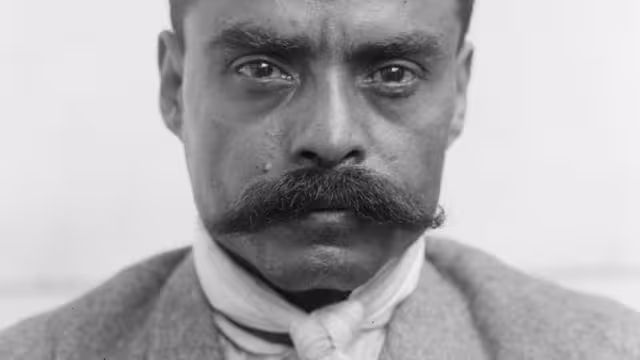 Una de las fotos más famosas de Emiliano Zapata