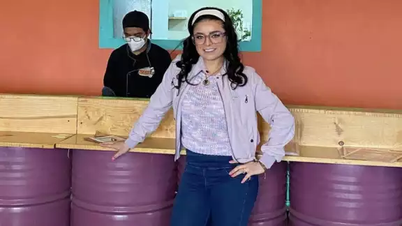 La actriz no está pasando por la mejor etapa de su vida. Foto: Instagram @violetaisfel La actriz no está pasando por la mejor etapa de su vida. Foto: Instagram @violetaisfel