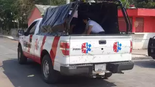 Los hechos ocurrieron poco después del 3:30 de la tarde de este lunes en un domicilio localizado sobre la calle Huay Max con Francisco May, en la colonia Myab