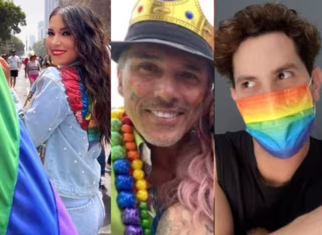 Luego de dos años de no haberse realizado la marcha por pandemia, varias celebridades estuvieron presentes en la marcha del Orgullo