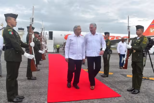 AMLO se reunirá con Miguel Díaz-Canel, presidente de Cuba, en la Séptima Región Naval Militar