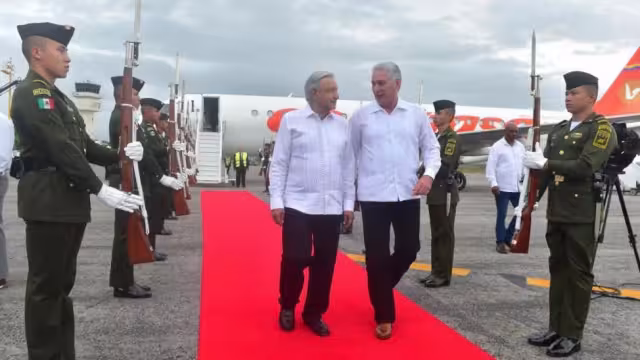 AMLO se reunirá con Miguel Díaz-Canel, presidente de Cuba, en la Séptima Región Naval Militar