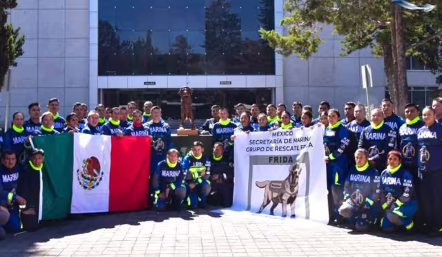 El grupo de rescatistas viajaron a Turquía para apoyar en las labores de remoción de escombros