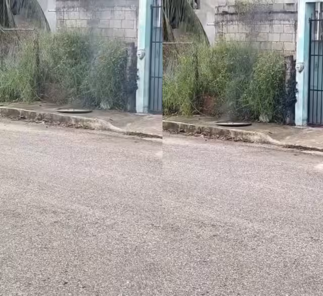 Falla en registro eléctrico provoca humo y estallidos en calles de Chetumal