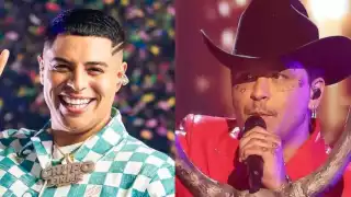 Ambos cantantes se presentaron durante la Feria de San Marcos 2022