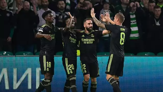 Real Madrid cerró su participación en la fase de grupos de la Champions League con una goleada sobre el Celtic
