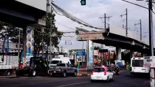 Un tramo de la Línea 12 se derrumbó el pasado 3 de mayo. Foto: EFE
