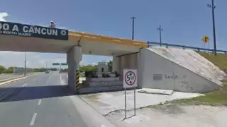 Puente del aeropuerto en Cancún, espacio protegido por aluxes
