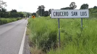 El ejido de Crucero San Luis no está afectado por la situación actual.
