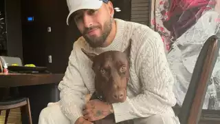 Buda es el nombre del perro de Maluma. Foto: Instagram