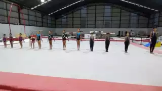 Gimnastas de Campeche se preparan para la Copa Althara de Gimnasia Artística en Mérida