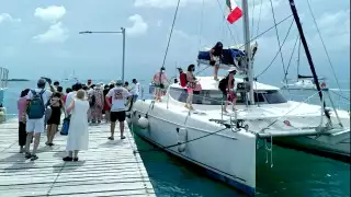 Número de pasajeros en Isla Mujeres disminuyó 13.82% durante el mes de febrero