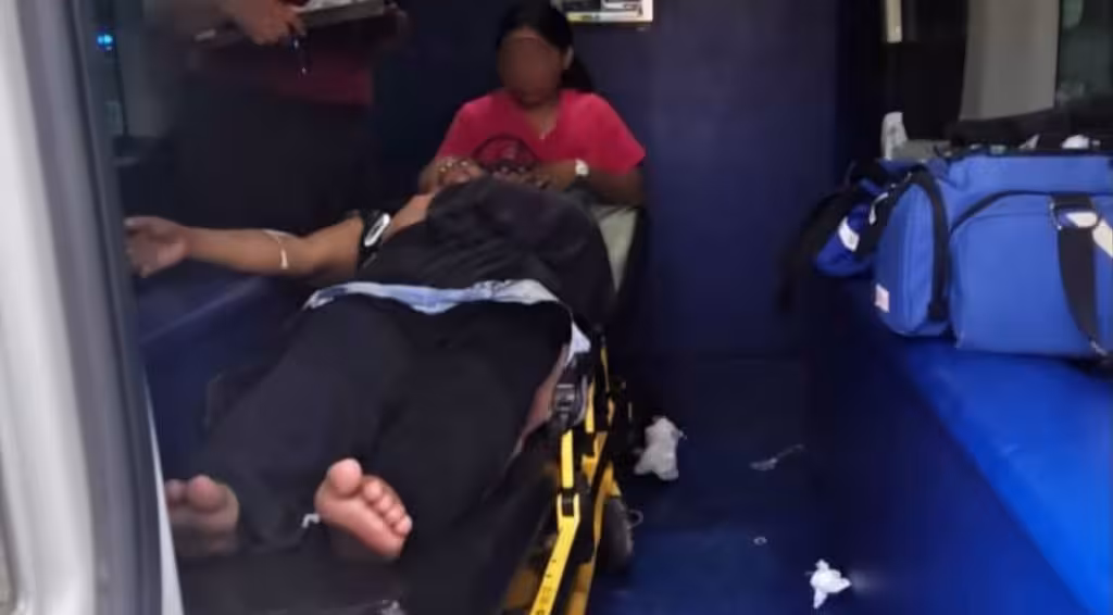 Flamazo por fuga de gas deja gravemente herida a una mujer en Motul