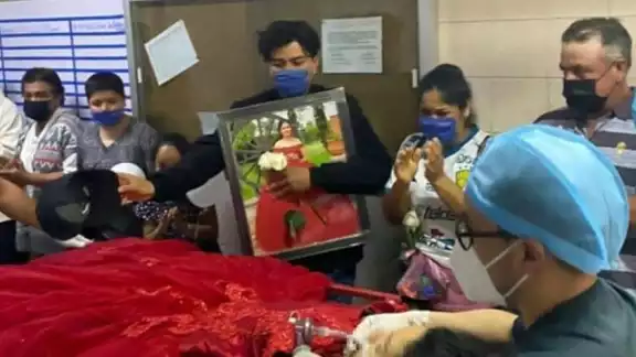 Quinceañera dona sus órganos Quinceañera dona sus órganos