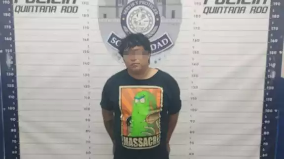 Un hombre del estado de Tamaulipas fue detenido en posesión de mariguana y cocaína en Playa del Carmen