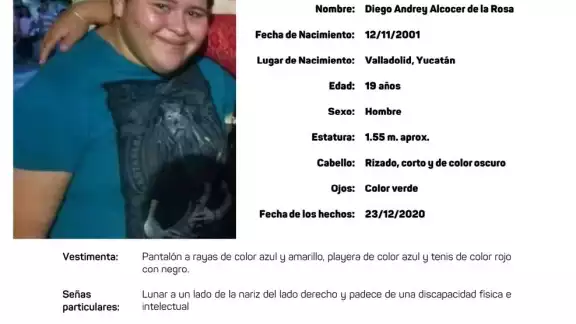 El joven tiene 19 años
