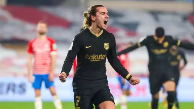 Griezmann fue clave en la victoria del Barcelona