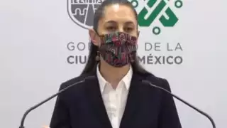 Claudia Sheinbaum durante conferencia de prensa
