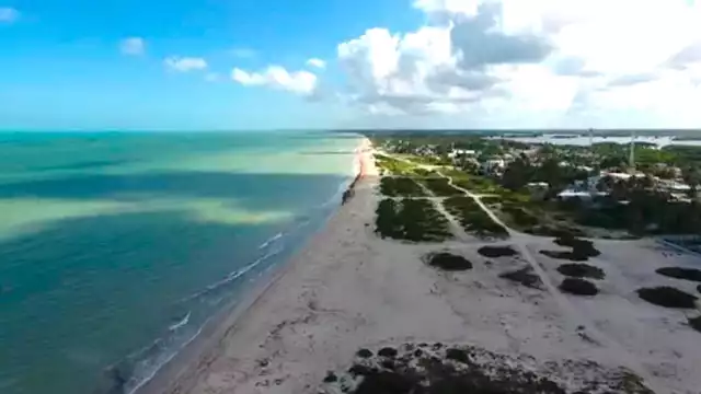 En lugar de construir casas, debe de establecerse una protección para que la superficie pegada al mar se preserve