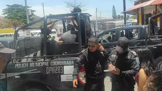 La Policía Municipal de Progreso detuvo al sujeto acusado de robo