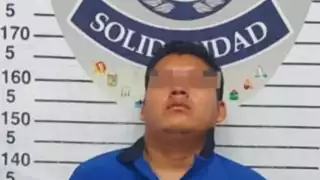 El hombre fue detenido y llevado a la Fiscalía General del Estado