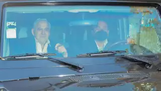 Salida de Alonso Ancira Elizondo del Reclusorio Norte