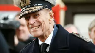 El fallecido príncipe consorte, Felipe de Edimburgo