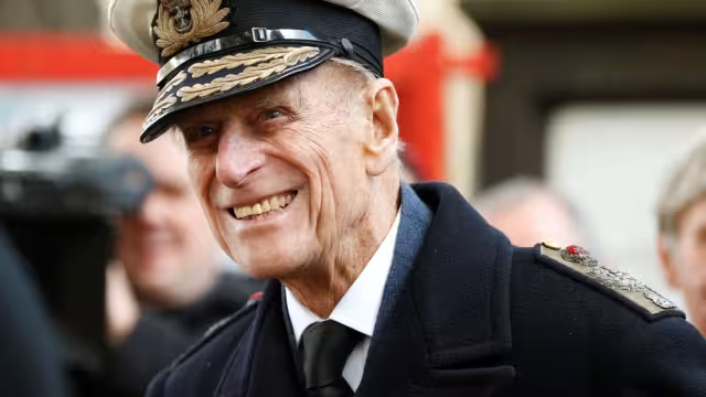 El fallecido príncipe consorte, Felipe de Edimburgo