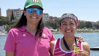 Kenia Lechuga conquista Sevilla y se cuelga el oro en la Copa del Mundo de Remo