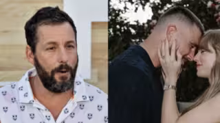 Adam Sandler fue el encargado de unir a Taylor Swift y Travis Kelce