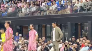 ¿Qué pasó con Messi y Joel Huiqui durante el Inter Miami vs. Cruz Azul?