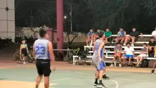 Este miércoles también se inauguró otro torneo de basquetbol, categoría varonil libre
