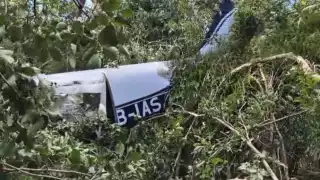 La aeronave cayó cerca del Aeropuerto Internacional de Cozumel